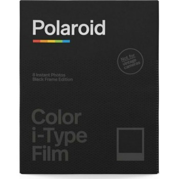 POLAROID I-TYPE COLOR FILM BLACK FRAME EDITION 