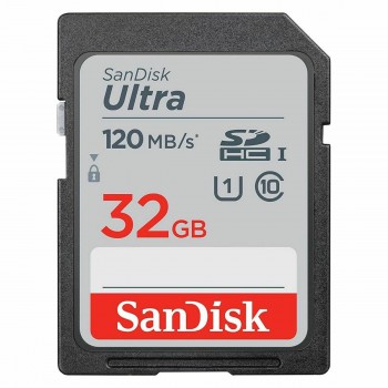 SanDisk Ultra SDHC UHS-I 32GB 120MB/s Class 10