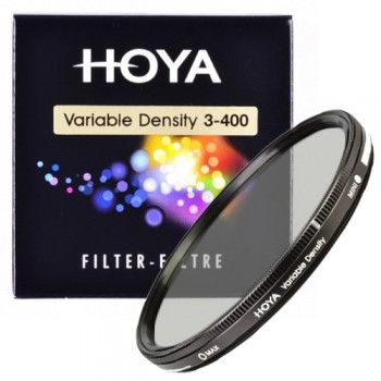 Hoya 62mm Variable Density 3-400 Filter  for 1,5 και 9 stop