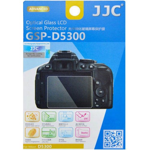 JJC GSP-D5300,D5500,D5600 Optical Glass LCD Screen Protector 