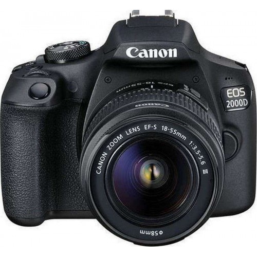 CANON EOS 2000D+ΕF-S 18-55MM F3.5-5.6 DC III (USED)