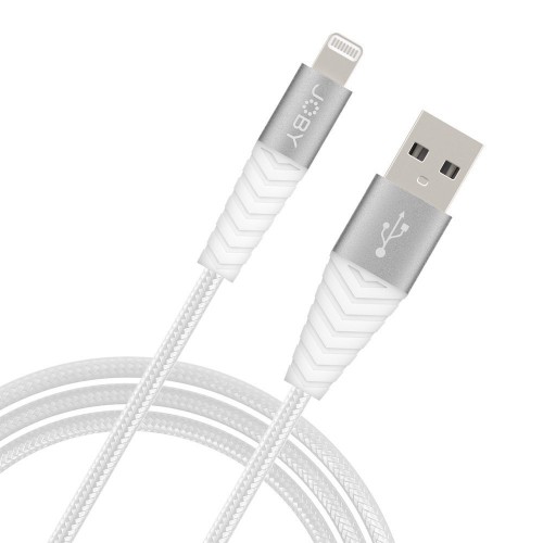Joby Braided USB to Lightning Cable Λευκό 1.2m (JB01812-BWW)