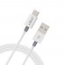 Joby USB 2.0 Cable USB-C male - USB-A male Λευκό 1.2m (JB01819-BWW)