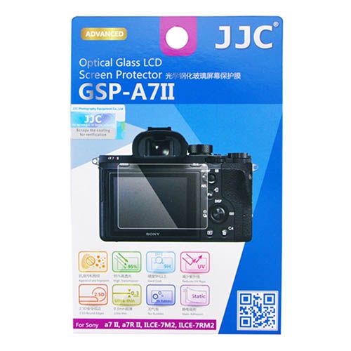 JJC GSP-A7II Optical Glass LCD Screen Protector