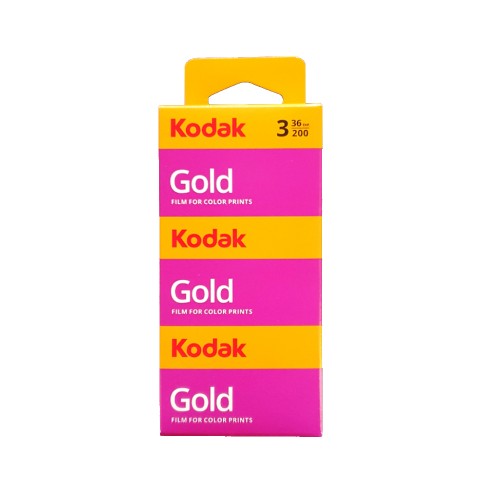 Kodak Gold 200 135/36 1x3 films