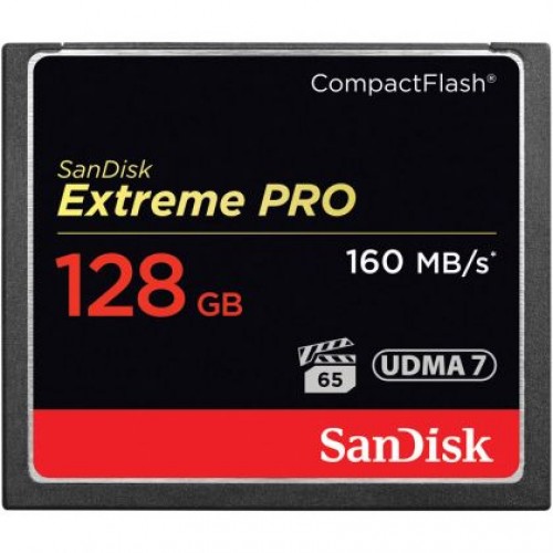 SANDISK CF EXTREME PRO 128GB 160 Mb/s 